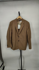 COS Men's The Single-Breasted Wool Blazer Beige Outerwear 44R