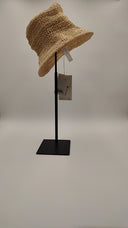 COS Women's Woven Straw Bucket Hat Beige XS