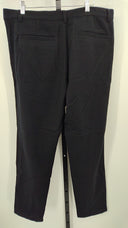 COS Men's Tapered Wool Chinos Black Pants 38