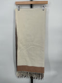 COS Home Checked Lambswool And Cashmere Blanket Brown / Checkered Blankets