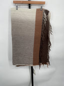 COS Home Checked Lambswool And Cashmere Blanket Brown / Checkered Blankets