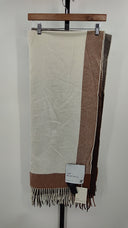 COS Home Checked Lambswool And Cashmere Blanket Brown / Checkered Blankets