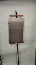 COS Home Checked Lambswool And Cashmere Blanket Brown / Checkered Blankets