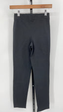 COS Women's Slim-Fit Zip Hem Trousers Black Pants 2