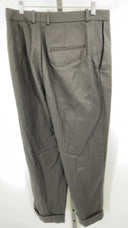COS Women's High-Waisted Tapered Twill Trousers Black Pants 12