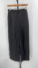 COS Women's Tailored Straight-Leg Trousers Black Pants 4