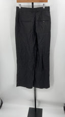 COS Women's Tailored Straight-Leg Trousers Black Pants 10
