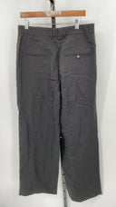 COS Women's Tailored Straight-Leg Trousers Black Pants 12