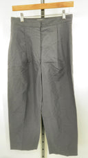 COS Women's Regular Linen-Blend Tapered Chinos Dark Navy Pants 6