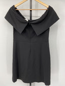 COS Women's Off-The-Shoulder Dress Black Basic Sleeved M