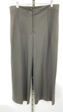 COS Women's Regular Tailored Wide-Leg Trousers Black Pants M