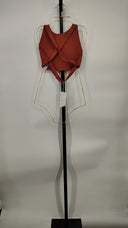 COS Women's Open-Back Bikini Top Red 6