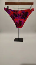 COS Women's Reversible Brazilian Bikini Briefs Bright Orange / Printed 8