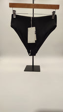 COS Women's High-Waisted Ribbed Bikini Briefs Black Outerwear 8