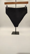 COS Women's High-Waisted Ribbed Bikini Briefs Black Outerwear 8