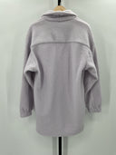 COS Women's Teddy Tunic Dress Lilac Basic Sleeved Lila S