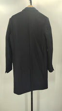 COS Women's Regular-Fit Wool-Blend Coat Navy Outerwear 36R