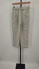 Quince Women's 100% European Linen Tapered Ankle Pants Flax XS