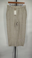 Quince Women's 100% European Linen Pants - 25" Flax L