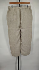 Quince Women's 100% European Linen Pants - 25" Flax L