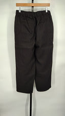 Quince Womens 100% European Linen Pants - 25" Black M