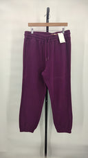 Quince Women's Organic Heavyweight Sweatpants - 27" Petite Plum Pants L