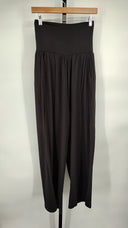 Quince Womens French Terry Modal Wide Leg Pants Black M