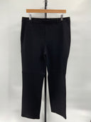 Quince Womens Ultra-Stretch Ponte Straight Leg Pants - 28" Black XL