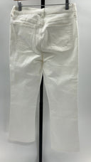 Quince Womens Bella Stretch Kick Flare Jeans - 26" Cloud White 29