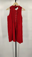 Quince Women's 100% European Linen Sleeveless Swing Dress Chile Basic Sleeved XS