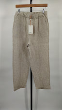 Quince Women's 100% European Linen Pants - 25" Flax M
