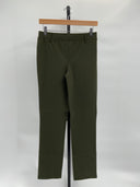 Quince Womens Ultra-Stretch Ponte Straight Leg Pants - 30" Olive S