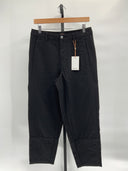 Quince Womens Organic Stretch Cotton Twill Barrel Pants - 27" Black 8