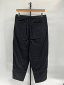Quince Womens Organic Stretch Cotton Twill Barrel Pants - 27" Black 8