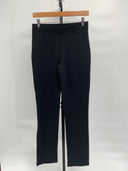 Quince Womens Ultra-Stretch Ponte Straight Leg Pants - 30" Black S
