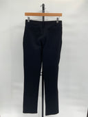 Quince Womens Ultra-Stretch Ponte Straight Leg Pants - 30" Black S