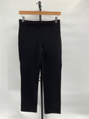 Quince Womens Ultra-Stretch Ponte Straight Leg Pants - 26" Black S