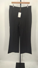 Quince Womens Ultra-Stretch Ponte Flare Leg Pants - 30" Black XL
