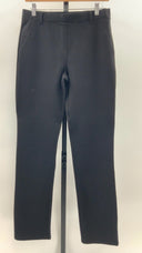 Quince Womens Ultra-Stretch Ponte Straight Leg Pants - 32" Black M