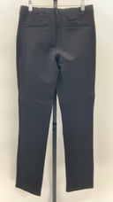 Quince Womens Ultra-Stretch Ponte Straight Leg Pants - 32" Black M