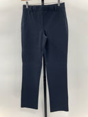 Quince Womens Ultra-Stretch Ponte Straight Leg Pants - 28" Navy S