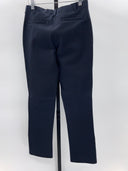 Quince Womens Ultra-Stretch Ponte Straight Leg Pants - 28" Navy S