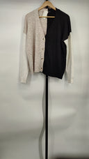 Central Park West Women Robbie Cardigan Sleeved Top Black M