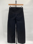 Quince Womens Bella Stretch Wide Leg Jeans - 30" Black 25