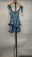 Yumi Kim Women Elise Dress Basic Sleeved Blue M