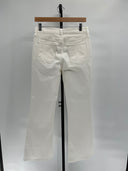 Quince Womens Luna Stretch Flare Jeans - 30" Cloud White 29