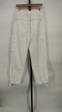By.Dyln Women Lexi Cargo Pants White S