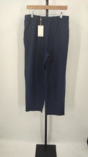 Quince Womens 100% European Linen Pants - 25" Deep Navy L