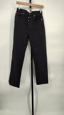 Agolde Women 90S Pinch Waist High Rise Straight Jeans Black 25