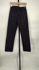 Agolde Women 90S Pinch Waist High Rise Straight Jeans Black 25